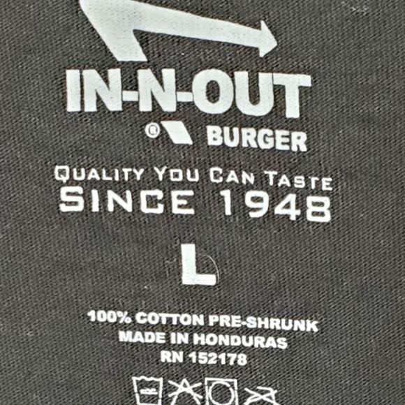 ☆In-N-Out Burger☆  70th Anniversary / Men's Cotton Tee - Picture 11 of 11